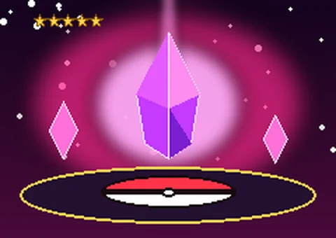 Cristal de raid brilhando sobre uma arena
